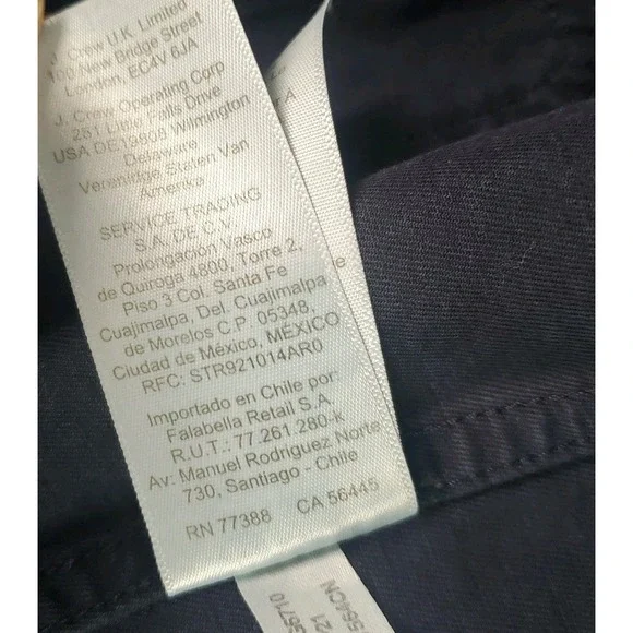 Wallace & Barnes Chore Jacket Mens 38 Bleu Linen Blend Unlined Lightweight